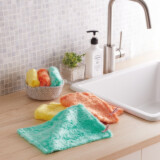 長い毛足で汚れをキャッチ パルスイクロス 薄...