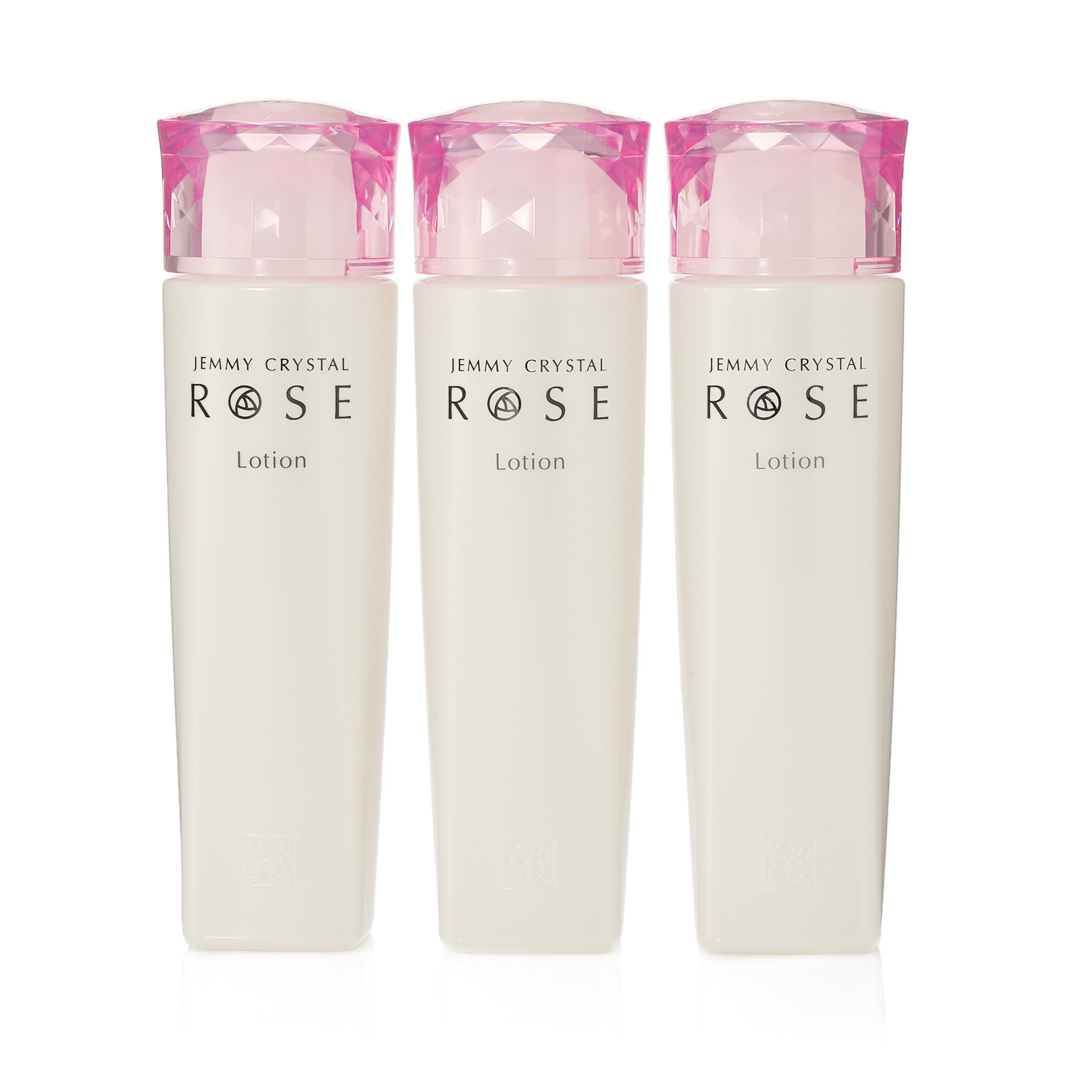 チェンジ 潤いに満ちたハリ肌へ導く ジェミークリスタルローズ ローション ３本セット 