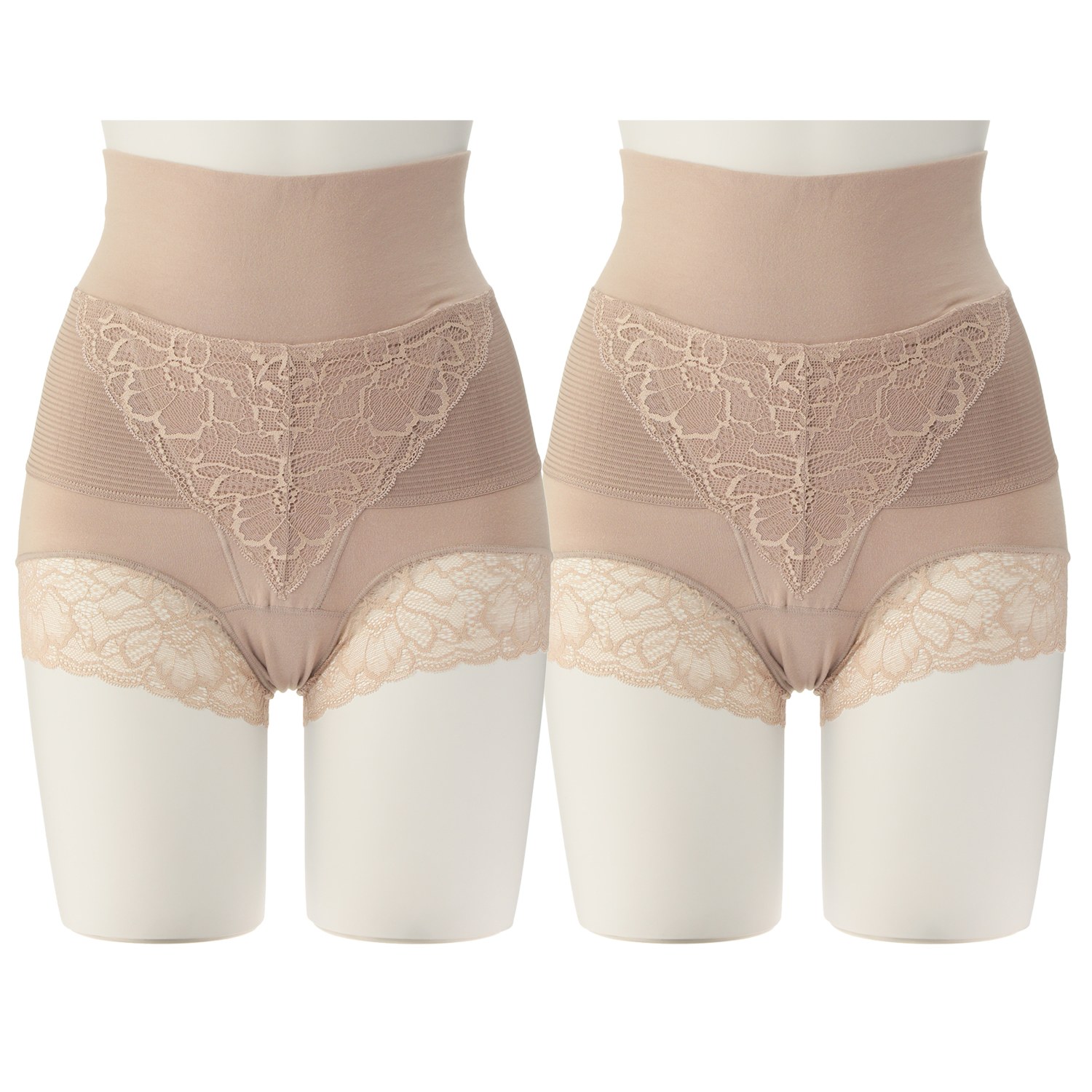 柔ら美人 骨盤ベルト付き 股関節ショーツ 同色２枚セット