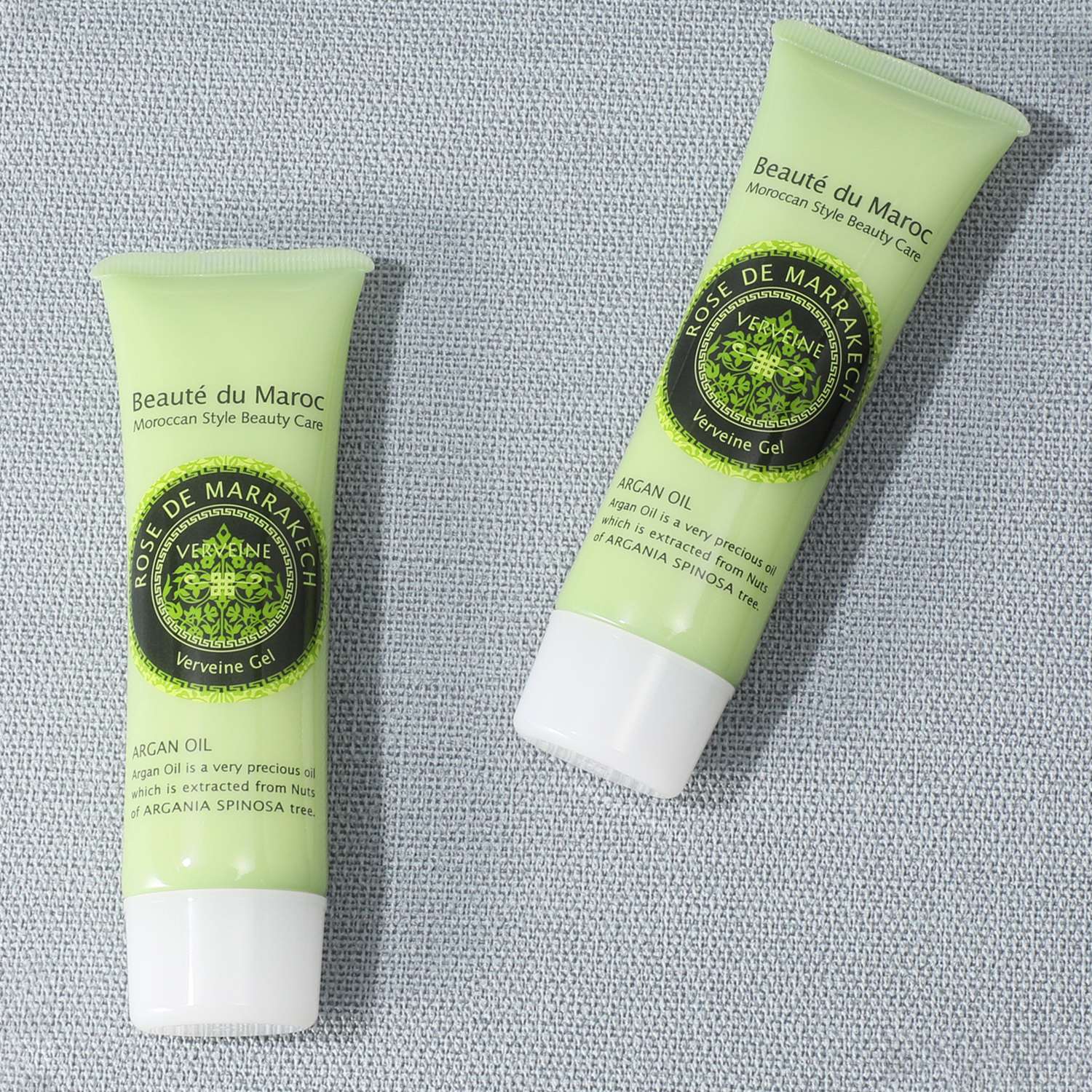 ローズ・ド・マラケシュ さらっと爽やか！ 乾燥を防いで潤い肌へ導く ヴェルヴェーン　ジェル ２本セット