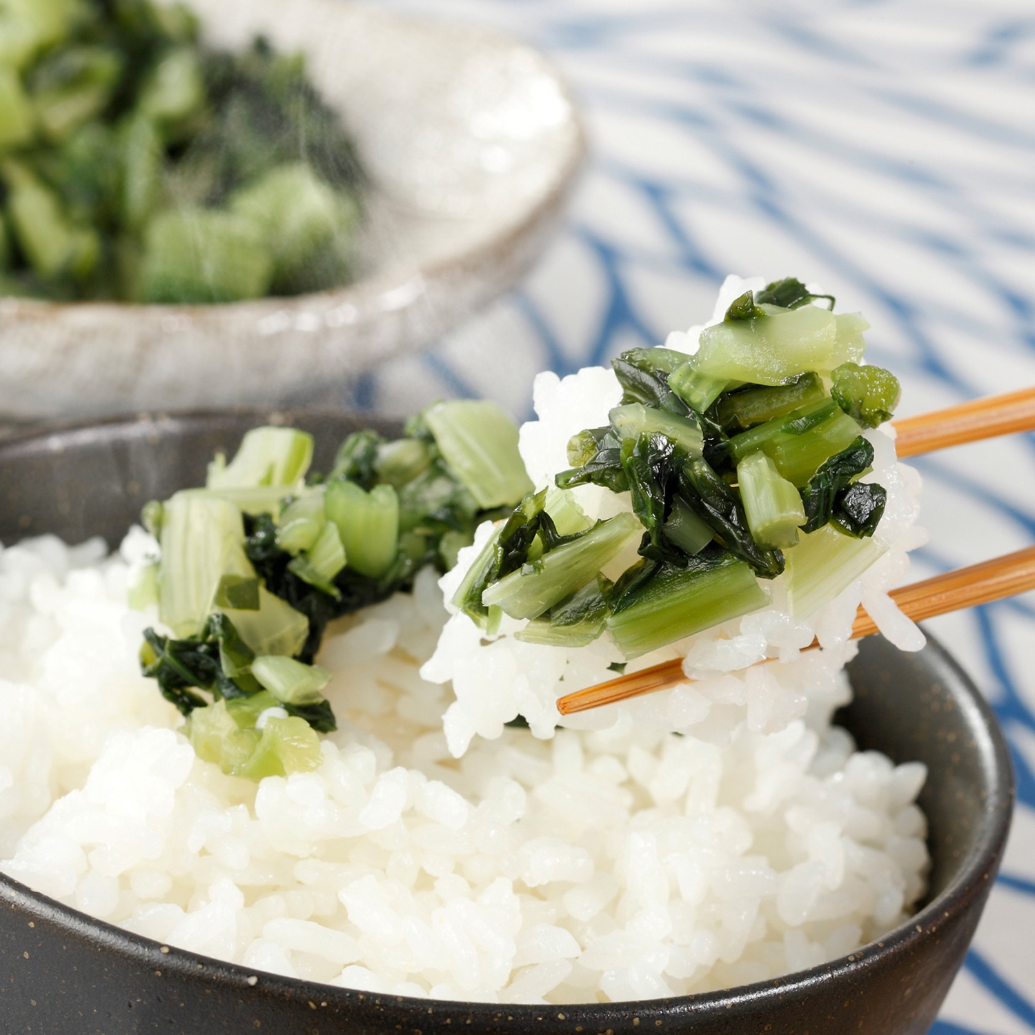 国産野沢菜の漬物