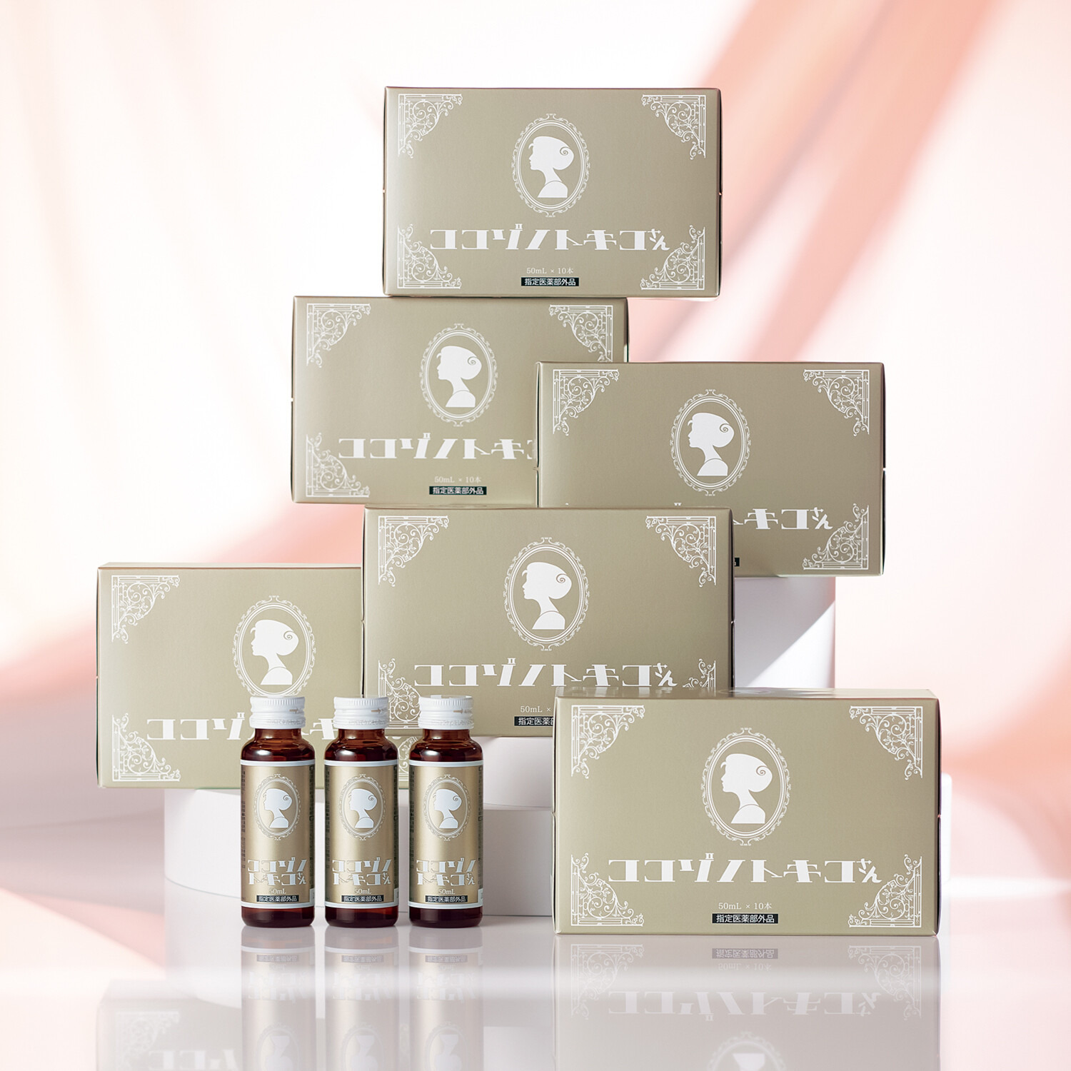 肌の不調、目の疲れ、 肩・首・腰 又は膝の不調に！ “ココゾノトキコさん” ６箱セット （栄養内服液ＭＦ） ＜指定医薬部外品＞