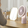 扇風機、ＬＥＤライト、モバイルバッテリー ３つの機能を融合！ 充電式　ＬＥＤ マルチポータブルファン ＤＦ−Ｔ２２３３