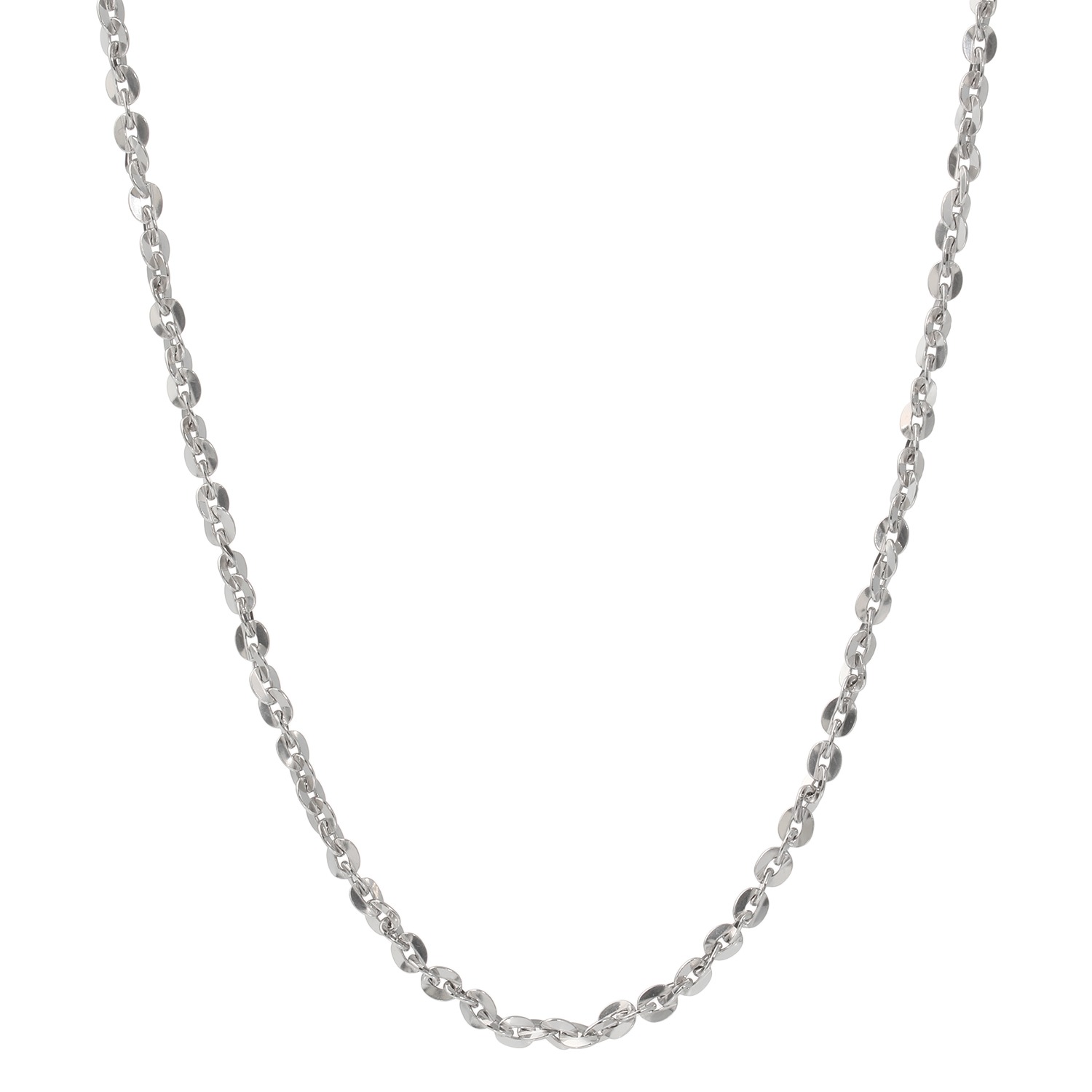 ステングレイス サージカルステンレス トゥインクルチェーン ロングネックレス