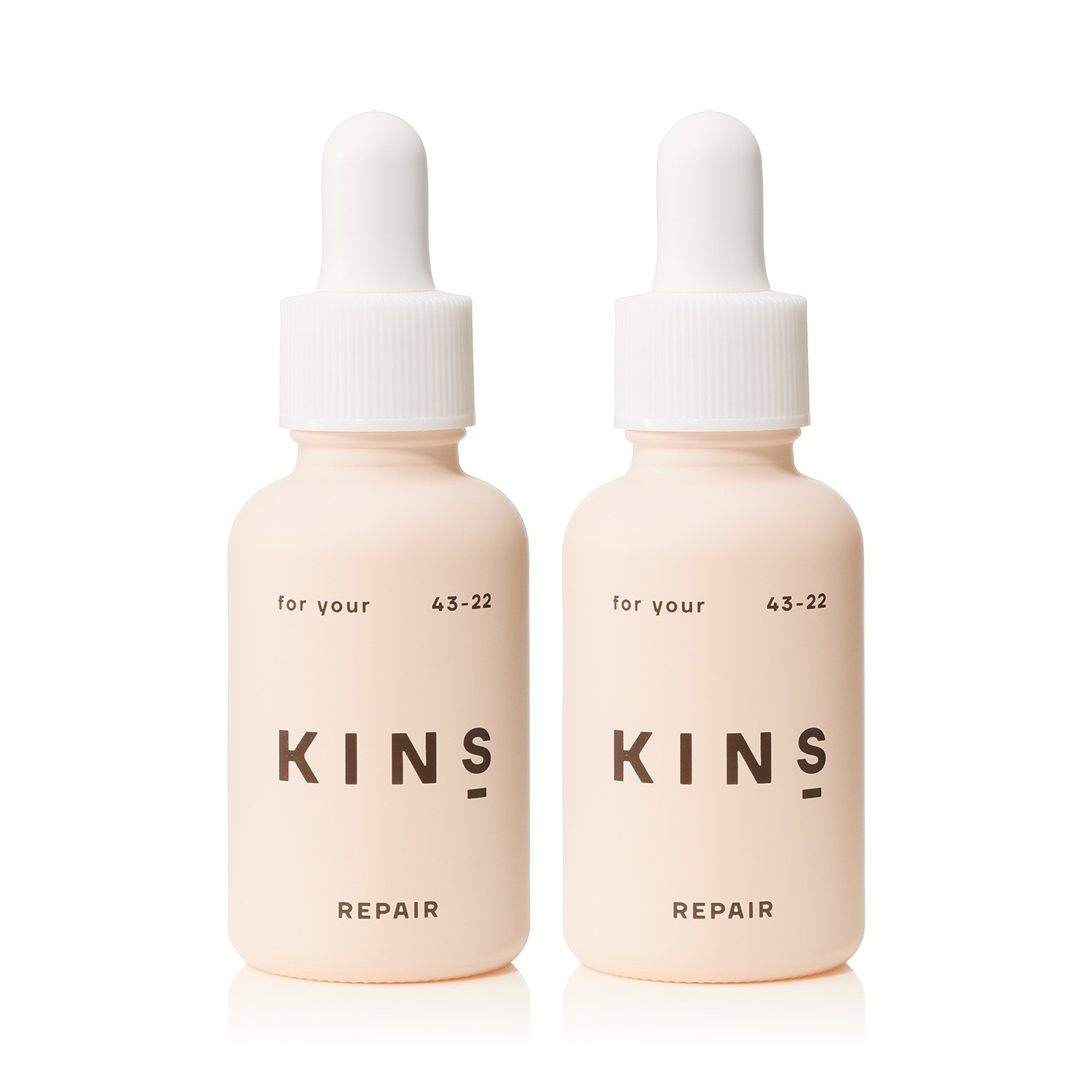 ＫＩＮＳ ハリ艶の鍵　美肌菌に着目 植物由来バクチオール配合 ハリケア美容液 セーラム　リペア ２本セット 