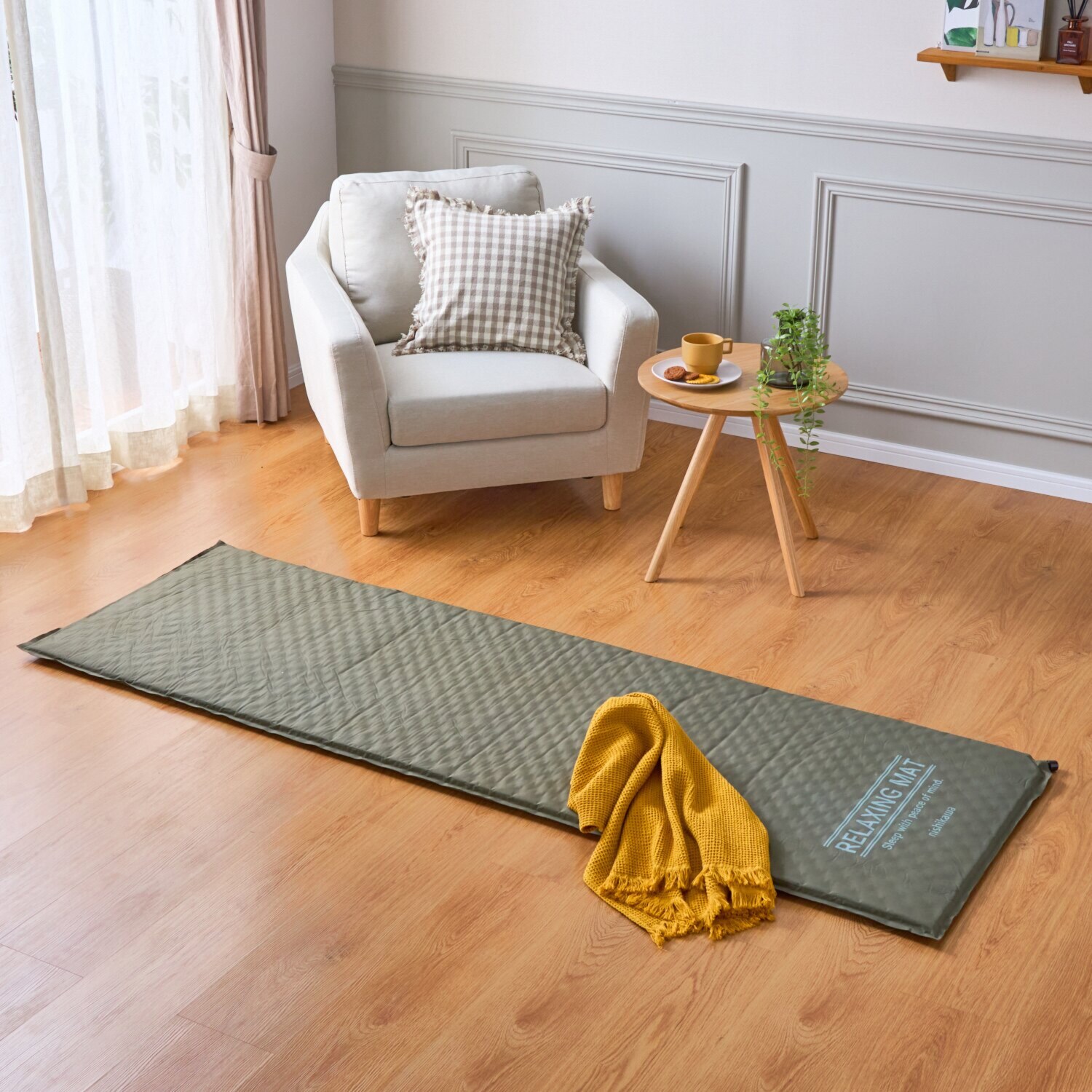 西川 ふとん屋さんが作った 防災マット “ネレリーフネオ”