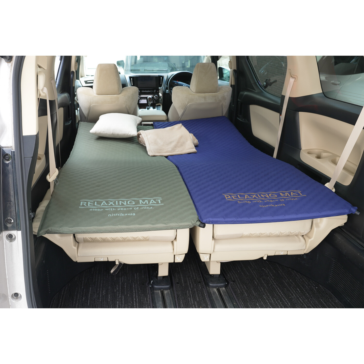 西川 ふとん屋さんが作った 防災マット “ネレリーフネオ”