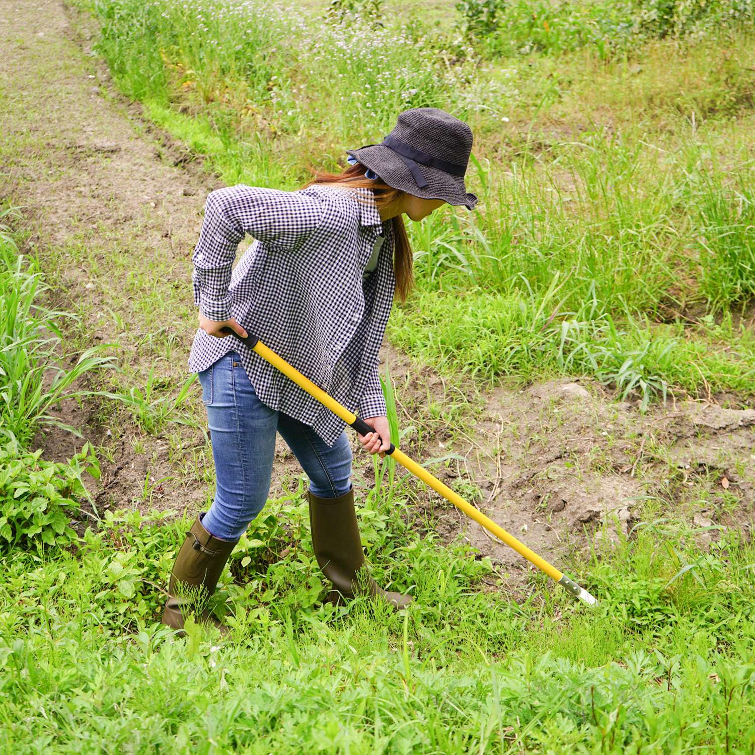 立ったままラクラク 手早く刈れる除草ツール スキッジャー 専用ブレードカバー付 特別セット