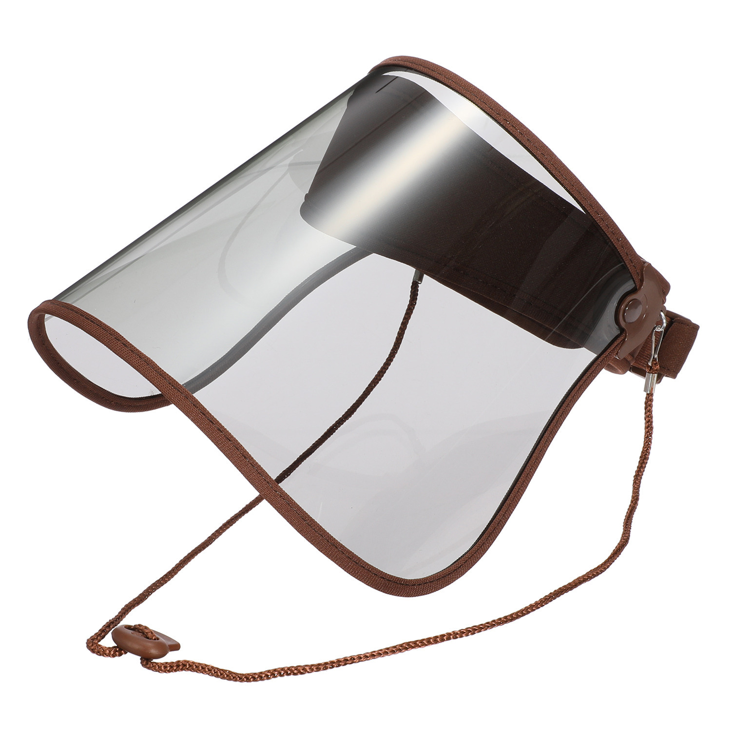 ＜ワイド＆ロング＞ 視界がクリアーで目にやさしい ＵＶカット 偏光フェイスバイザー 