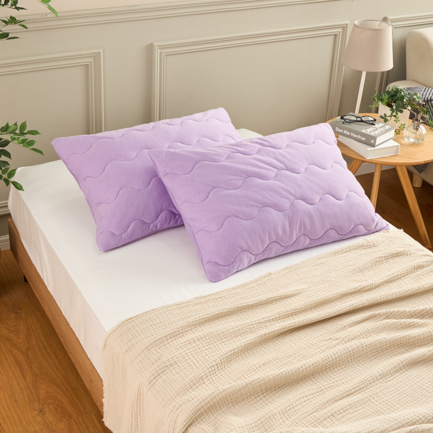 ｎｉｓｈｉｋａｗａ　西川 ふわとろスフレほっと 時短ピローパッド２枚組 