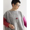 坂本これくしょん フープ イヤリング／ピアス ＜朱色＞