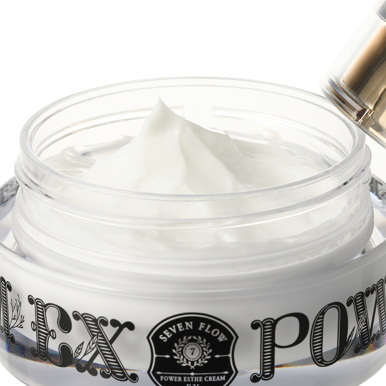 セブン　フロー 先端ハリ成分配合 攻めのハリツヤケア！ パワー　エステ クリーム　ＥＸ ２個セット