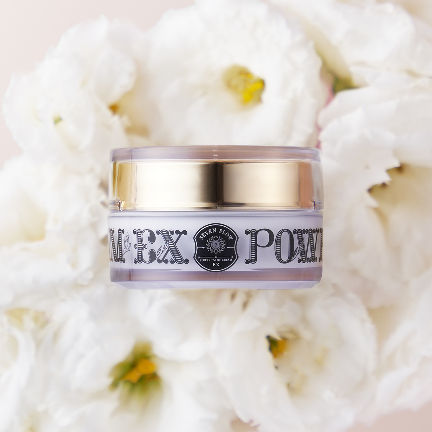 セブン　フロー 先端ハリ成分配合 攻めのハリツヤケア！ パワー　エステ クリーム　ＥＸ ２個セット