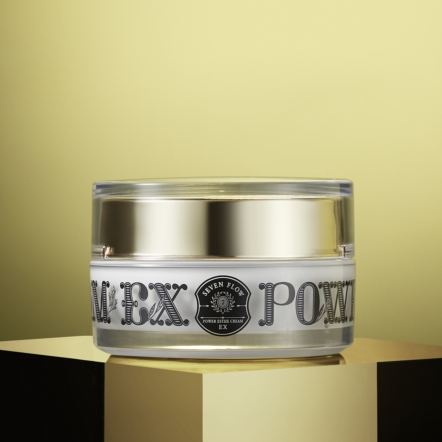 セブン　フロー 先端ハリ成分配合 攻めのハリツヤケア！ パワー　エステ クリーム　ＥＸ ２個セット