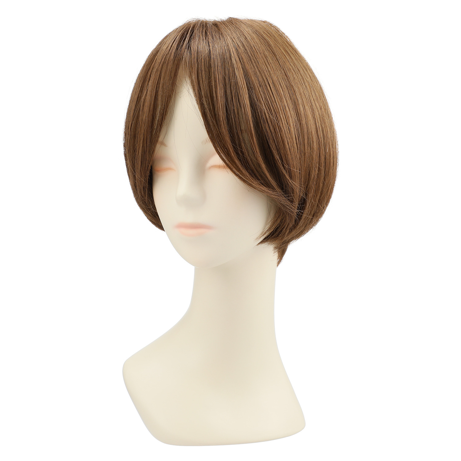 マダムヒロコ フルハンドメイド 高品質フルウィッグ！ ボーテショートプレミアム ＜ライトブラウン＞