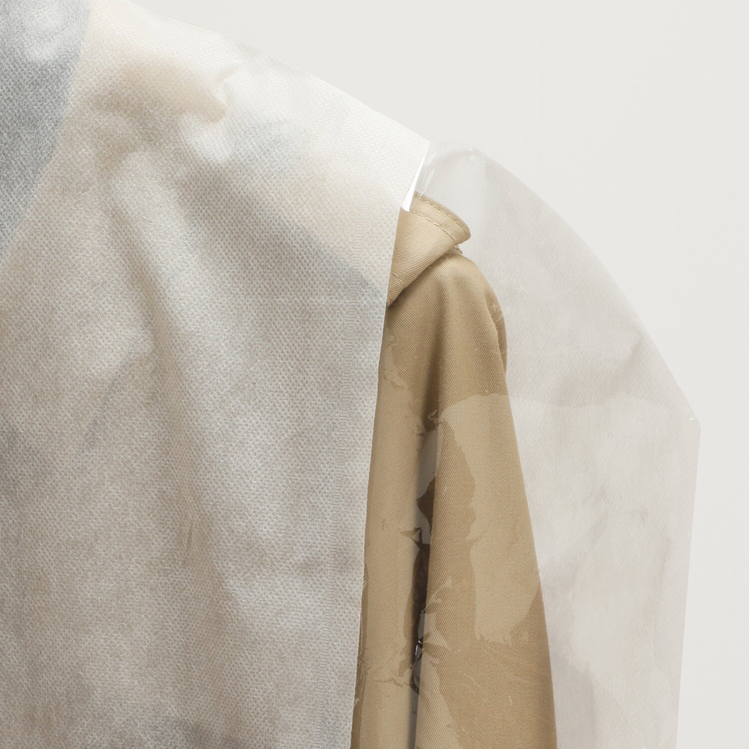 クラレトレーディング 消臭＆抗菌防臭！ ブロック式洋服カバー フィルム窓付き ＜ショート２７枚組＞