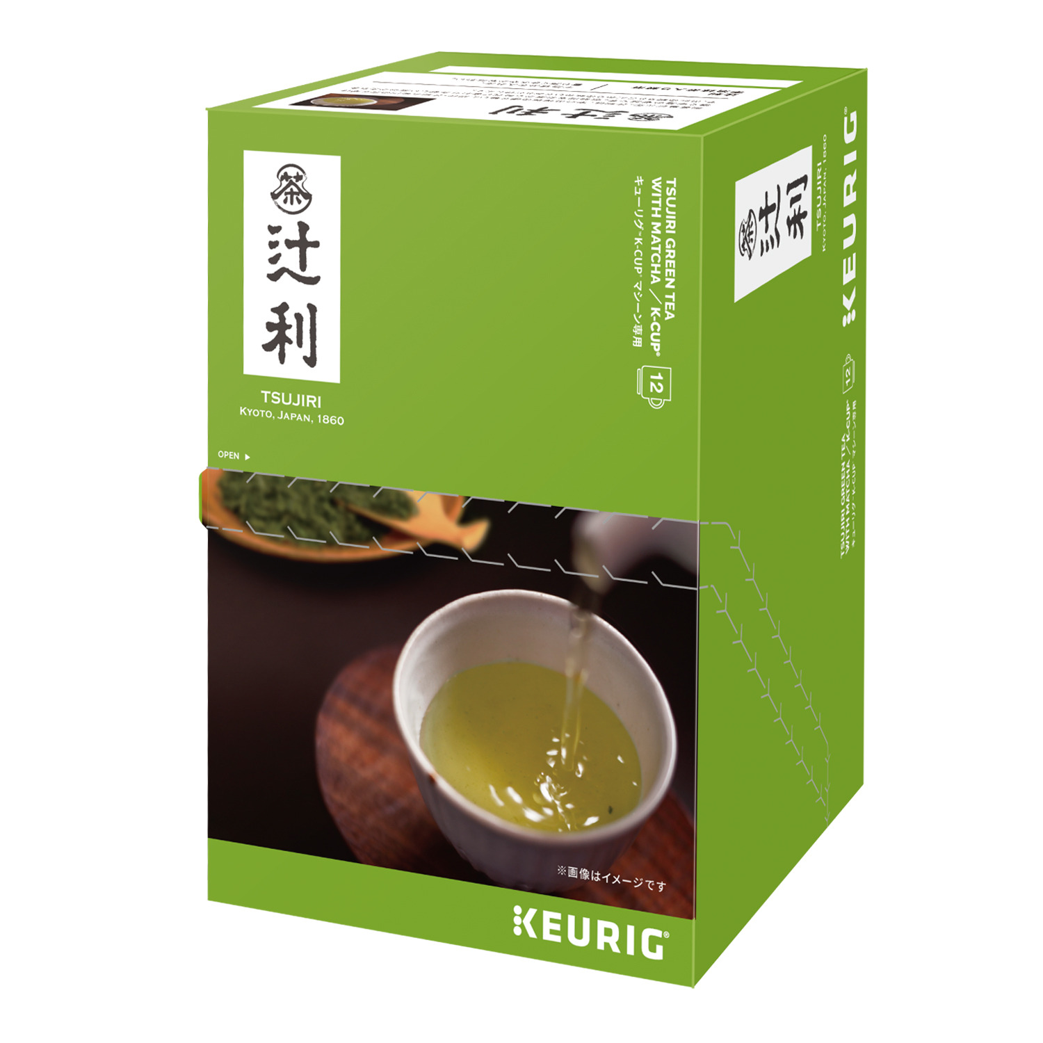 キューリグ Ｋカップ ＜辻利 　宇治抹茶入り煎茶＞ ２箱セット