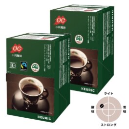 キューリグ Ｋカップ ＜京都　小川珈琲 　オーガニックコーヒー＞ ２箱セット