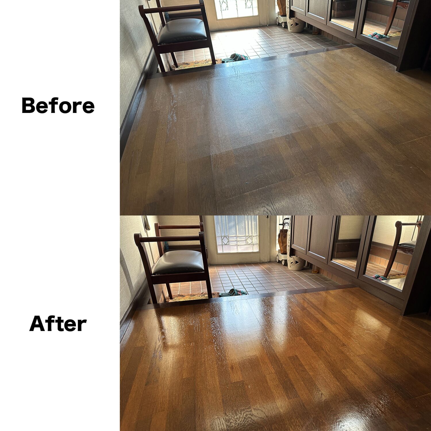 塗布用スポンジ付で サッと塗り伸ばし 乾かすだけ簡単！ 輝きが戻るフロアワックス シャイントップＱ１０ ＜５００ミリリットル＞