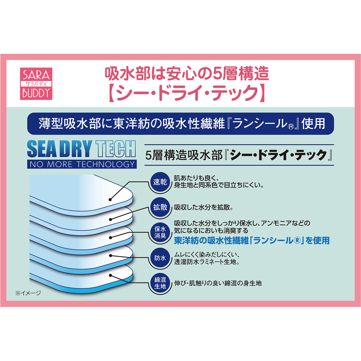 サラバディ 吸水・消臭 綿混 ボクサーパンツ２枚セット ＜メンズ＞