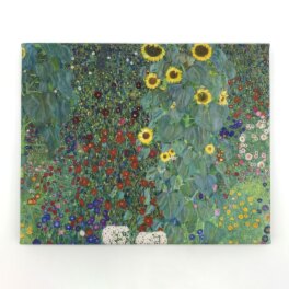 インテリアアート “ひまわりの咲く農園” ＜約２２×２７ｃｍ＞ 