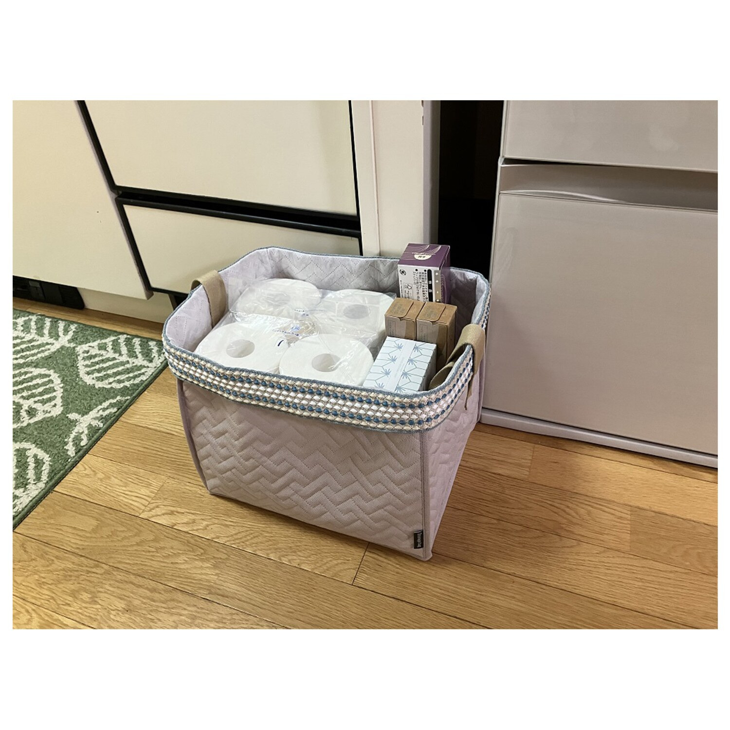 クラレトレーディング 散らかりがちな 衣類や小物を一時置き ちょい入れ 消臭折りたたみＢＯＸ