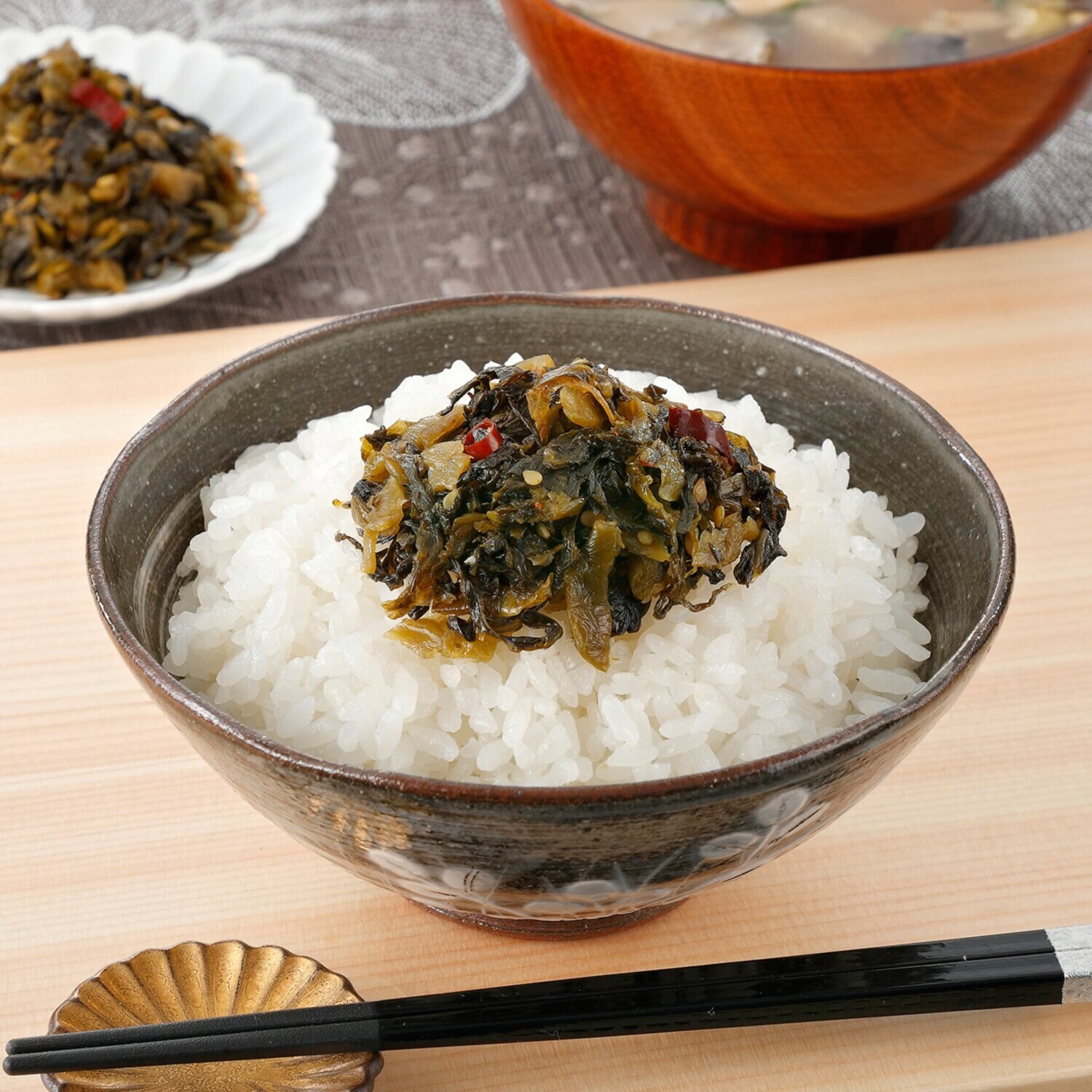 ＜福岡＞創業１００年 瀬高産三池高菜 炒めごま高菜