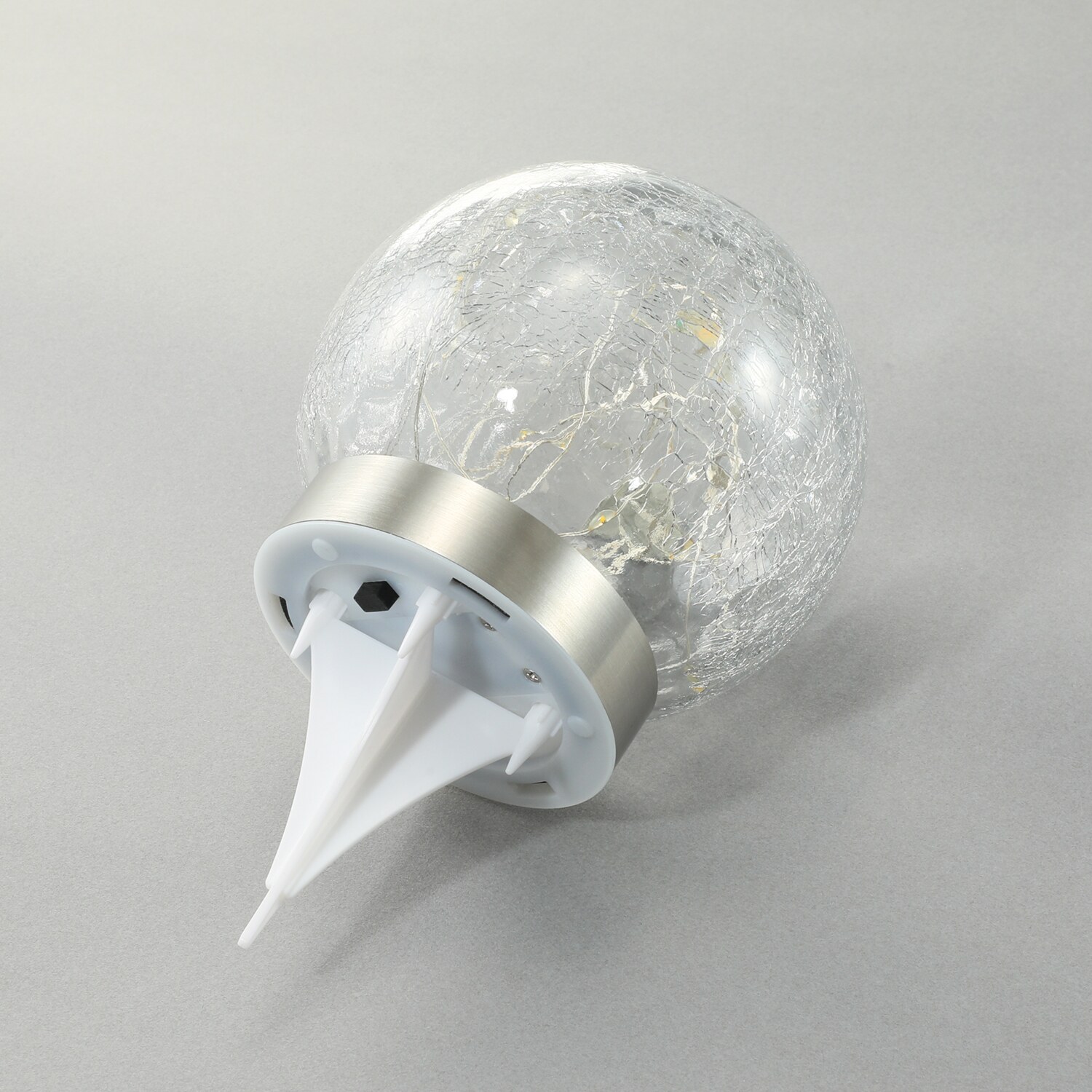 お庭やベランダを 手軽に美しくライトアップ ＬＥＤガーデン ソーラーライト ピッコロ　２個セット ＜球体＞