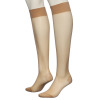 メディカルステイフィット 段階式着圧 ７０デニール ひざ下ストッキング 同色３足セット