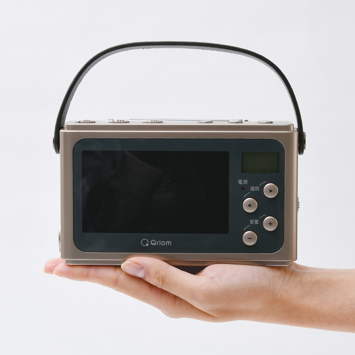 キュリオム ラジオ・ワンセグテレビ・モバイルバッテリー・ＬＥＤライト・サイレンの １台５役！ 手回し充電ワンセグテレビ ＪＹＴＭ−ＲＴＶ４３０