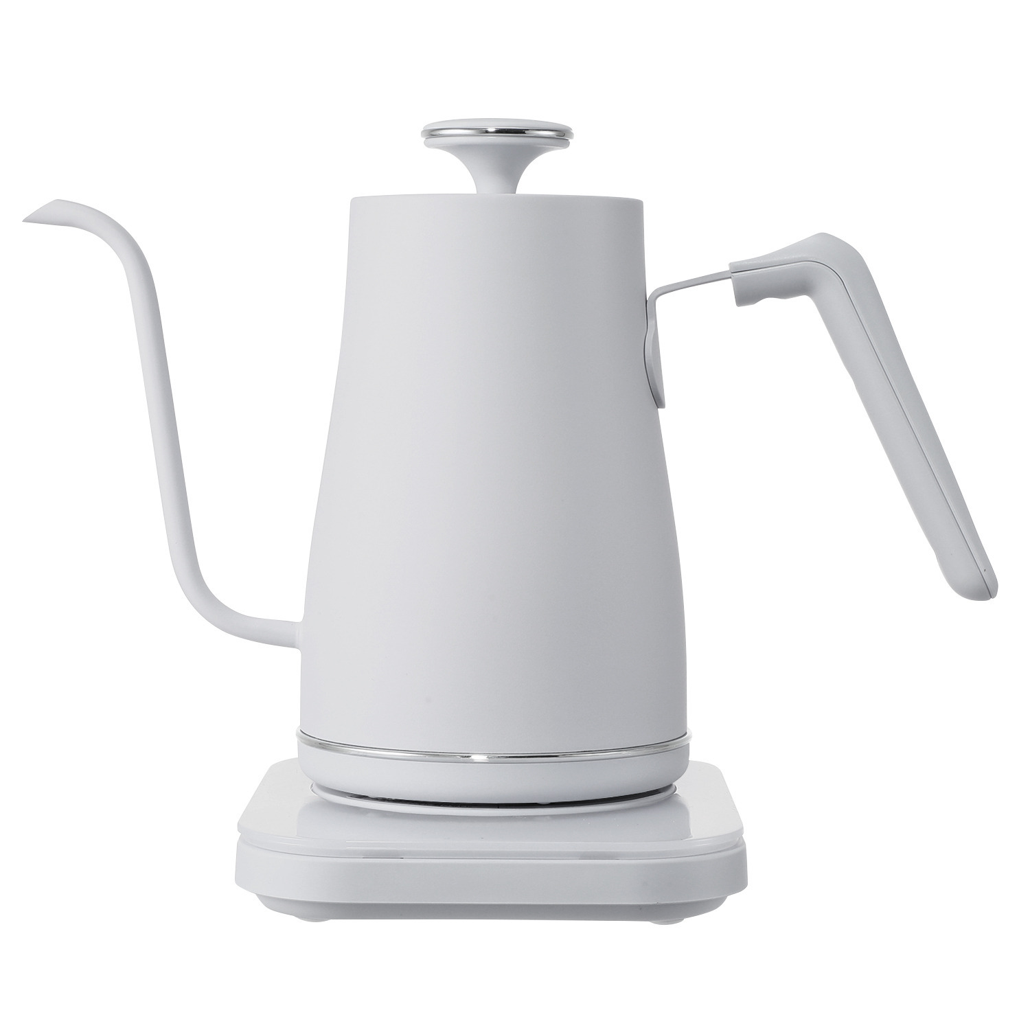 飲み物に適した温度で お湯が沸かせる！ 細口ノズルで注ぎやすい 温度設定機能付電気ケトル