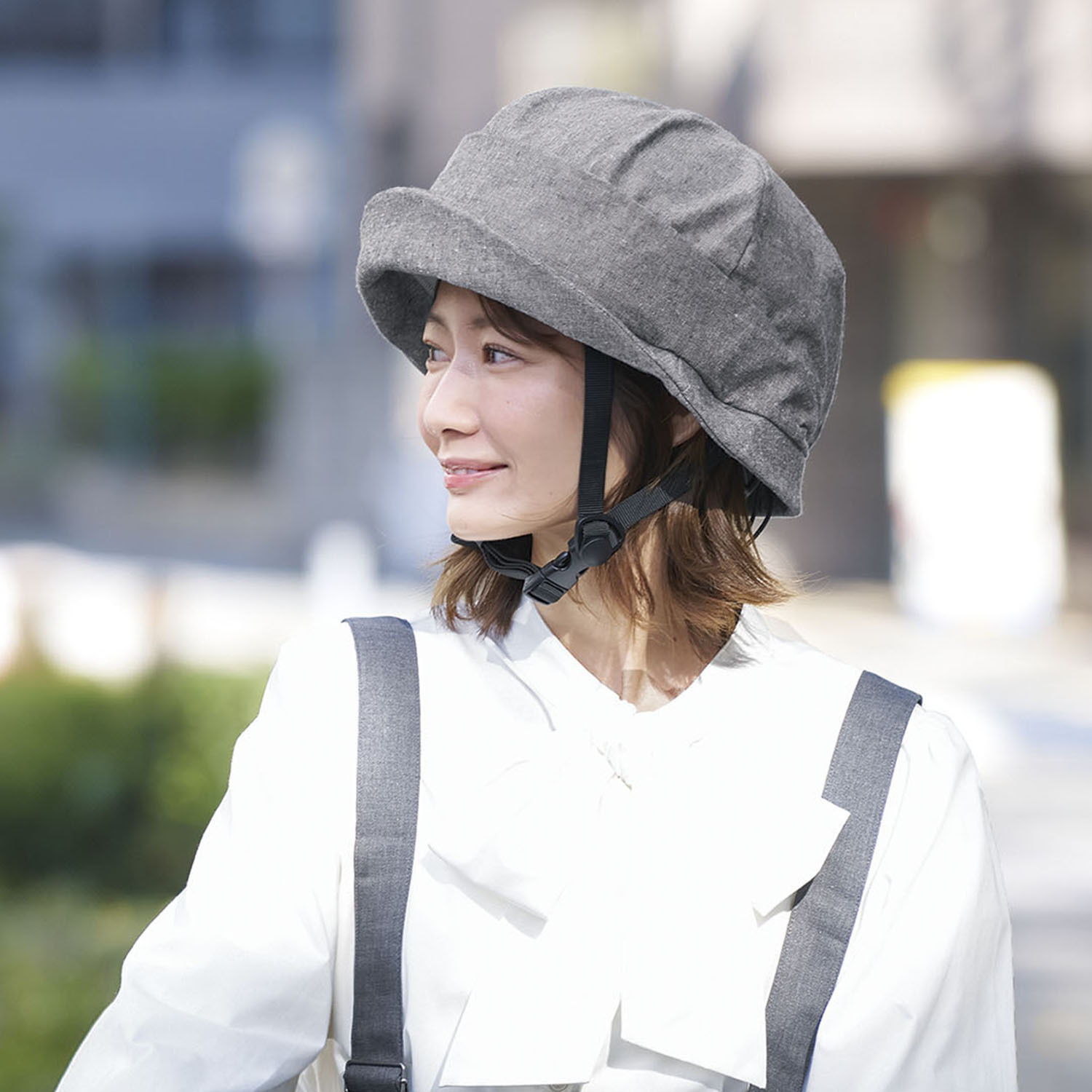 おしゃヘル専用 着せ替え用帽子 ＜クロシェ＞