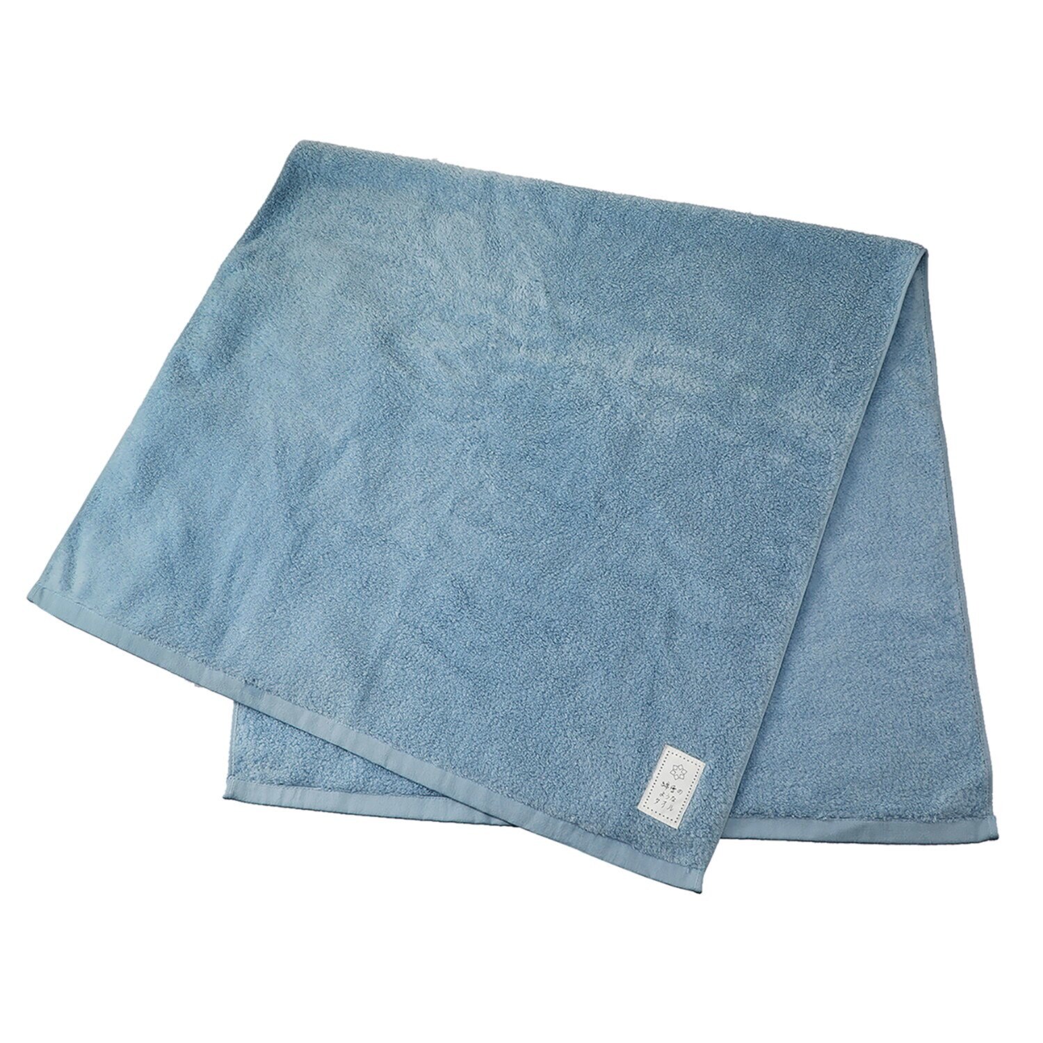 軽くてふわふわ♪ 無撚糸で作った 綿雪のようなタオル ベルベットカラー バスタオル２枚 タオルチーフ特別セット