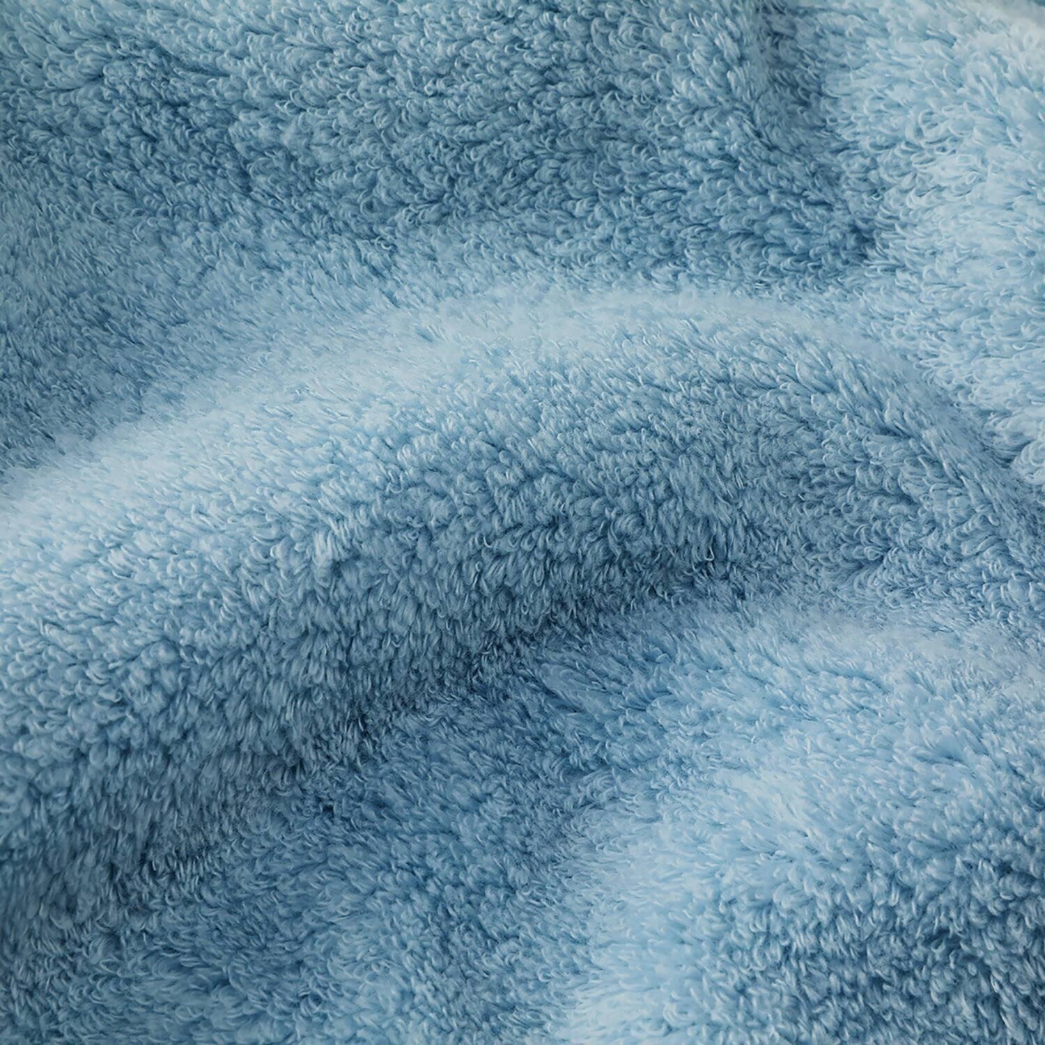 軽くてふわふわ♪ 無撚糸で作った 綿雪のようなタオル ベルベットカラー バスタオル２枚 タオルチーフ特別セット