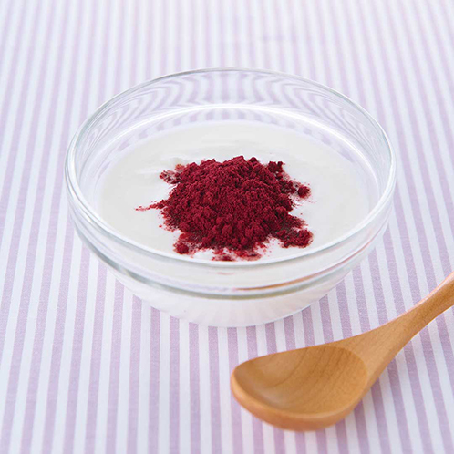 自然の恵みそのまま！ カシスアントシアニンを 手軽に摂れる “ＮＺカシスパウダー 　エクストラクトプラス”