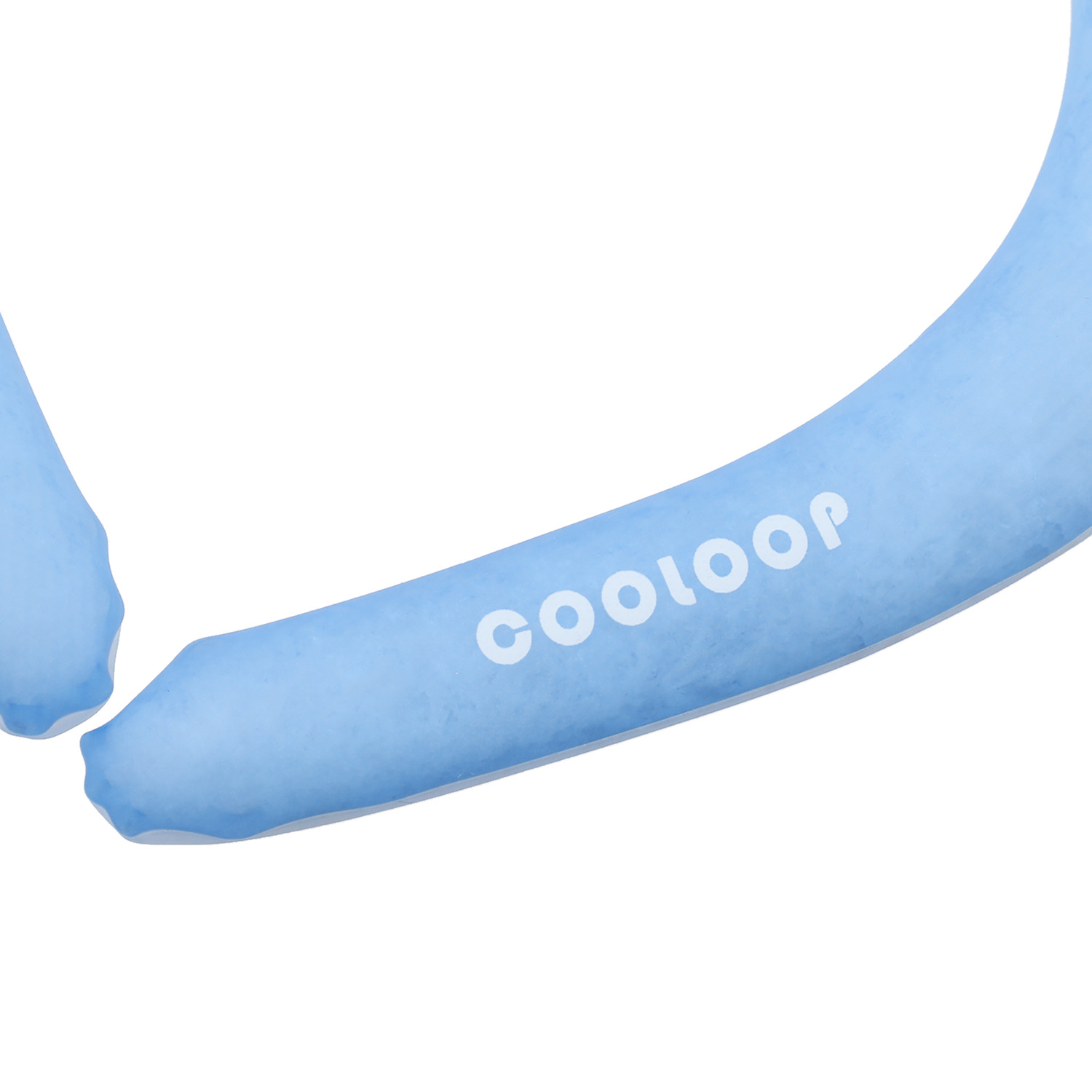 特殊素材でひんやり！ 心地良い冷たさを楽しめる ＣＯＯＬＯＯＰ ネックリング２個セット 保冷ケース付 ＜Ｌサイズ＞