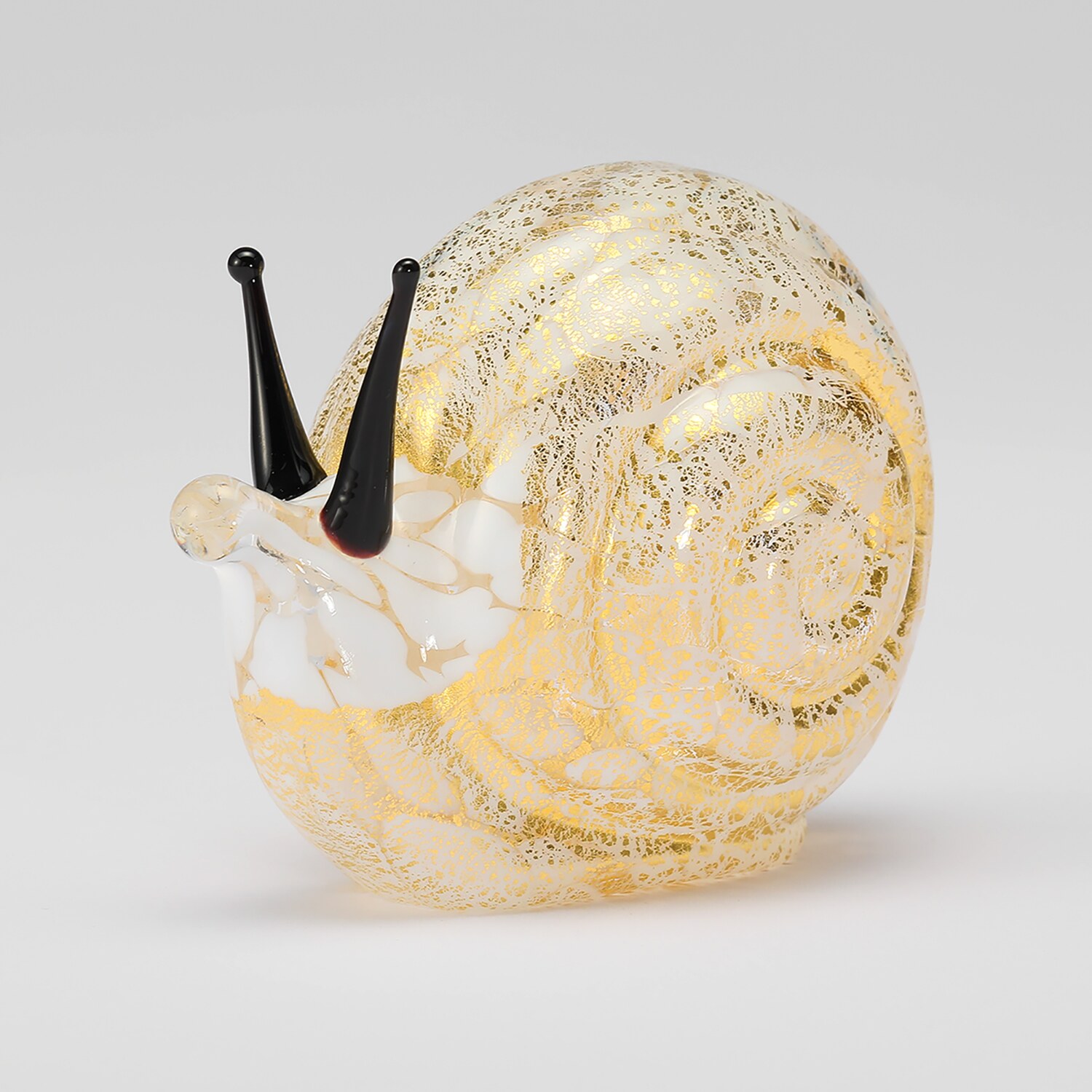 ヴェネチア美術館 ムラーノガラス カタツムリモティーフ オーナメント