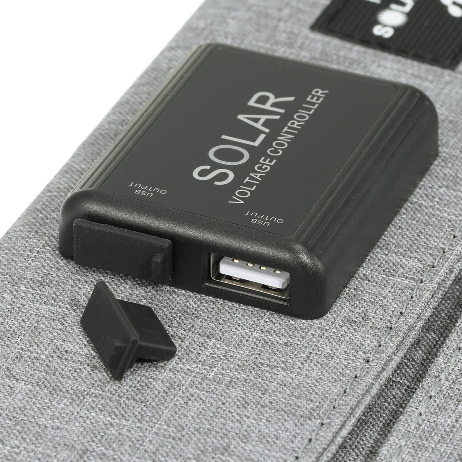 もしもの備えに！ 太陽光でスマホ充電できる エアージェイ ポータブルソーラー充電器 ＡＪ−ＮＳＯＬＡＲ１６Ｗ