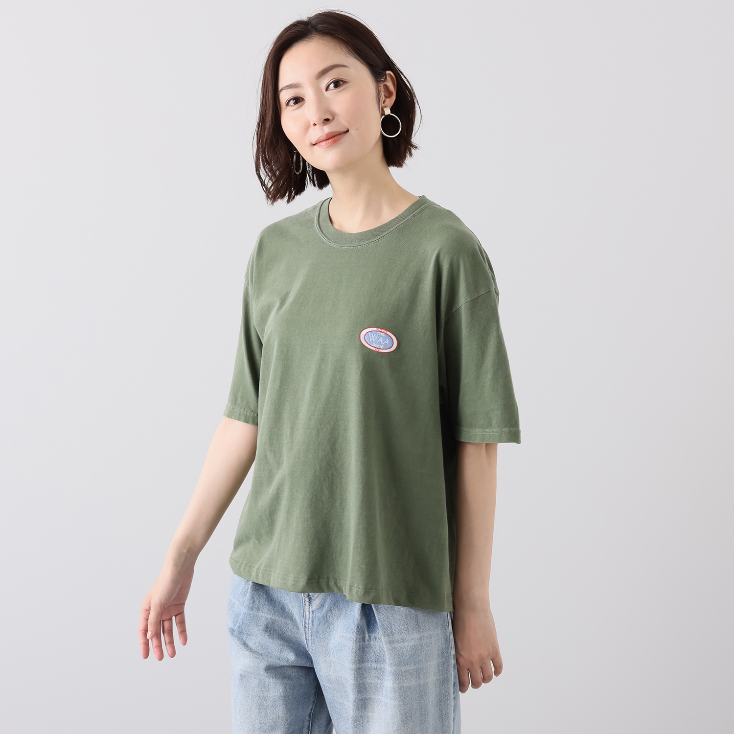 オールアワーズ 刺しゅうロゴ Ｔシャツ