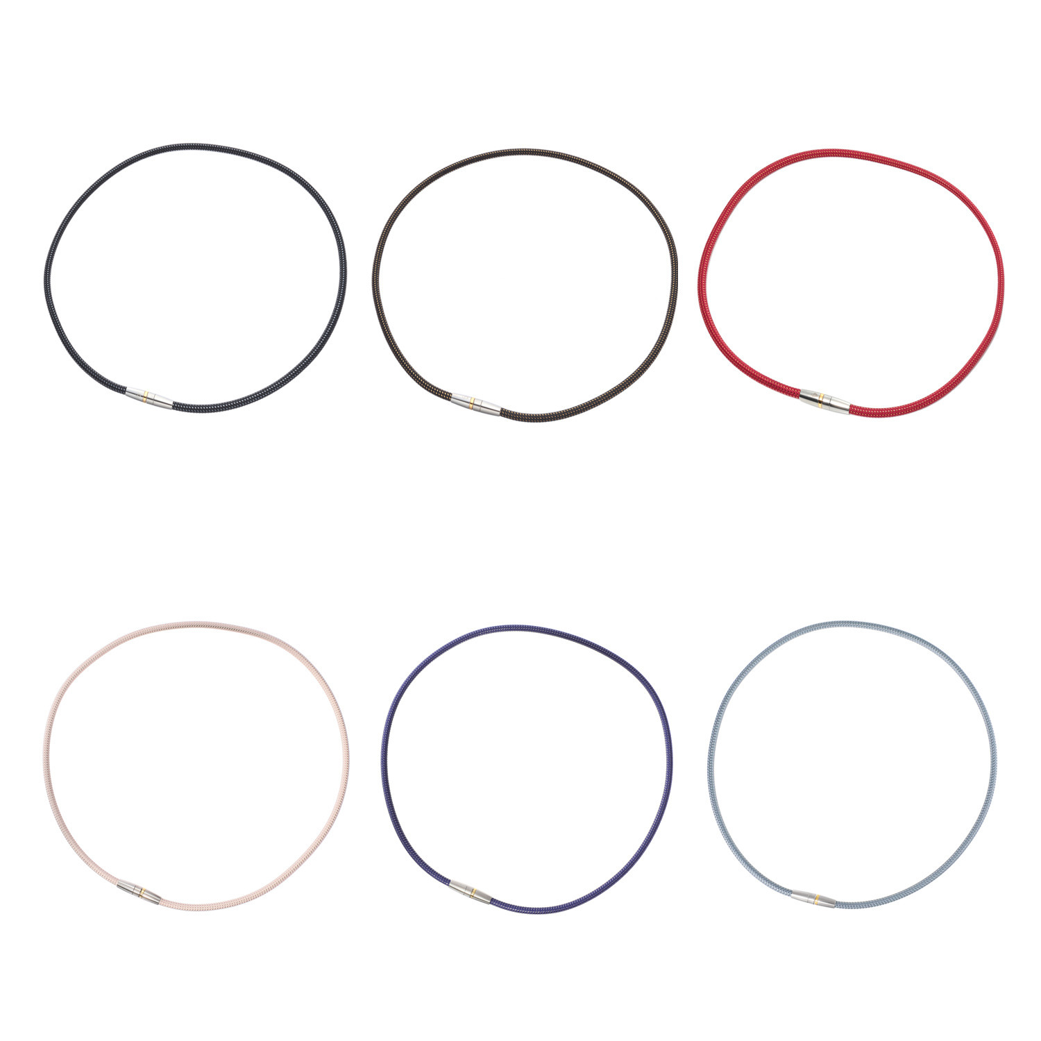 お好みの色を２本選べる！ ファイテン ＲＡＫＵＷＡ 磁気チタンネックレス ２本セット