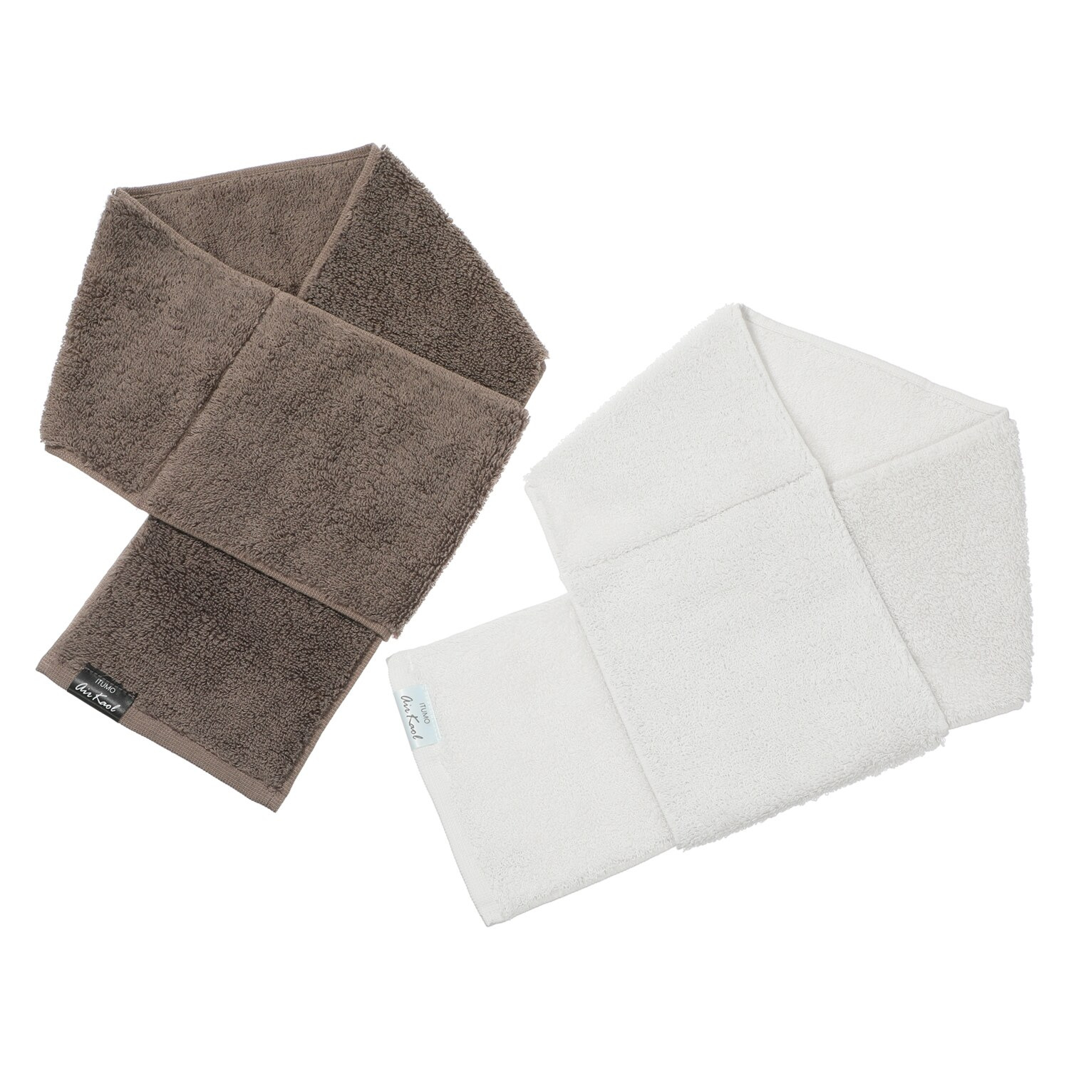 エアーかおるデオ ＩＴＳＵＭＯ ネックフィットタオル ２色組