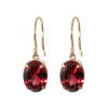 １０Ｋ ２カラットＵＰ ガーネット スウィングピアス