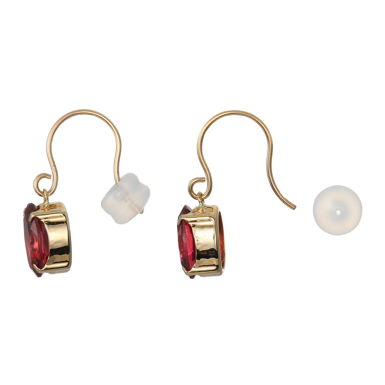 １０Ｋ ２カラットＵＰ ガーネット スウィングピアス