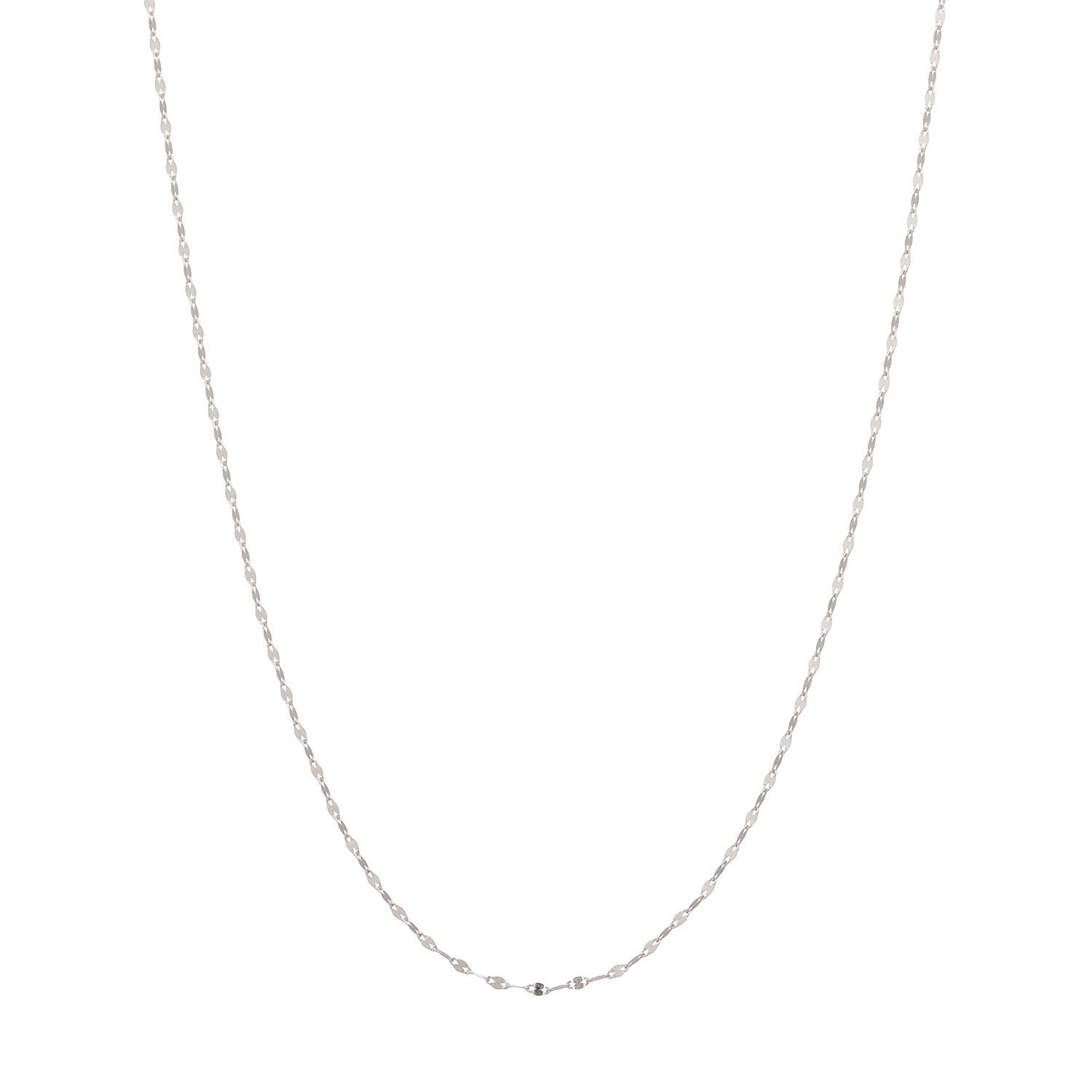 オーサムジュエリー “多彩なアレンジで 　おしゃれが自由自在” プラチナ８５０ ペタルチェーン スライドピンスルー ロングネックレス