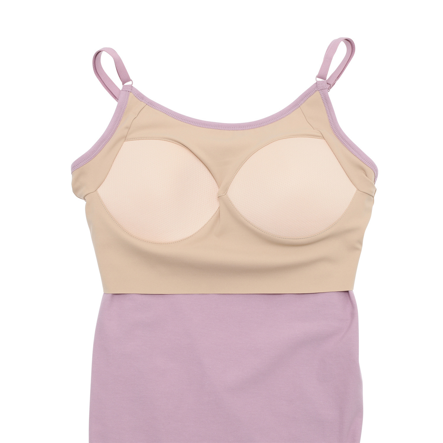 サラバディ 着心地ラクチン カップ付キャミソール ２枚セット