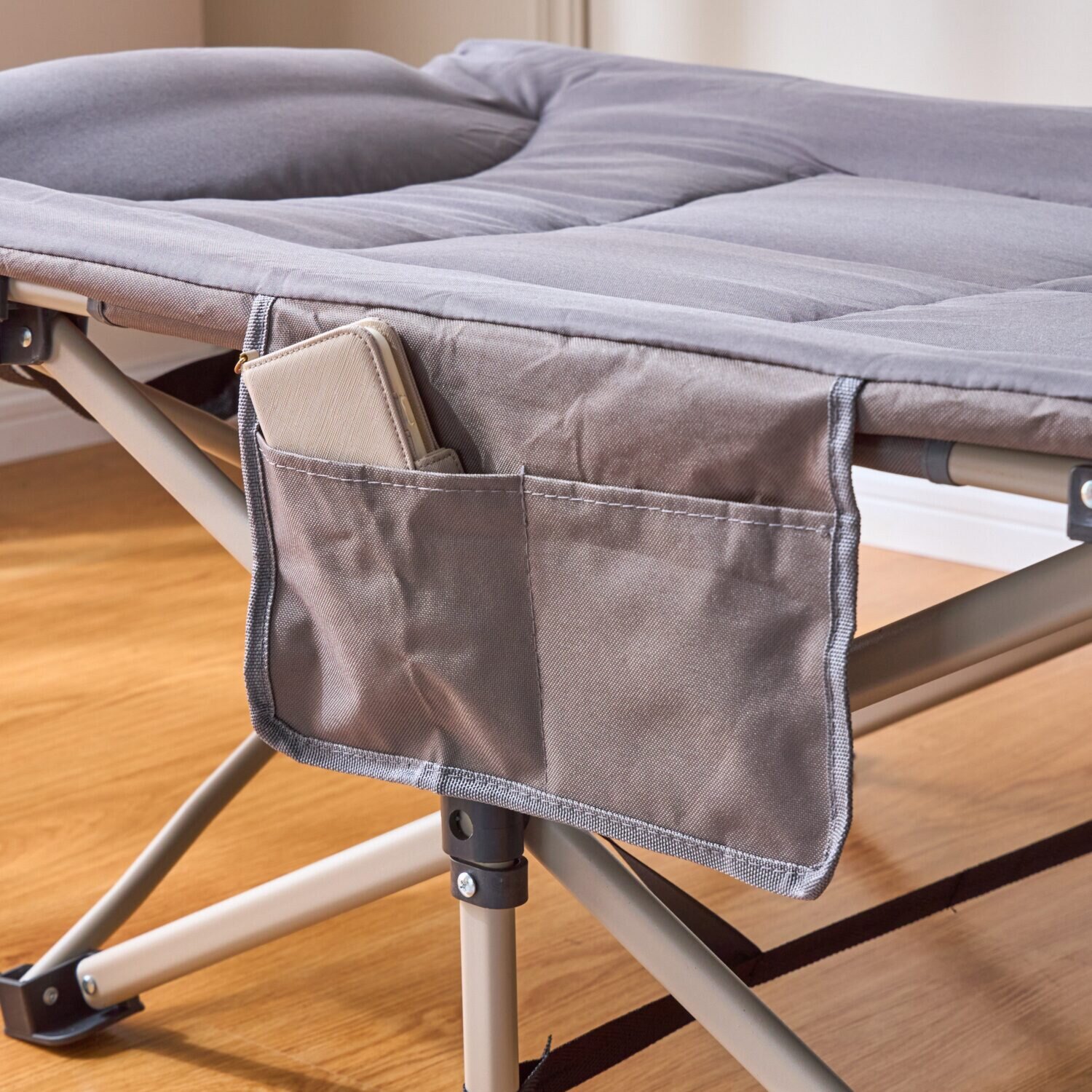 モリリン 簡単設置＆寝心地快適！ 折りたたみ式ベッド リラブルーム