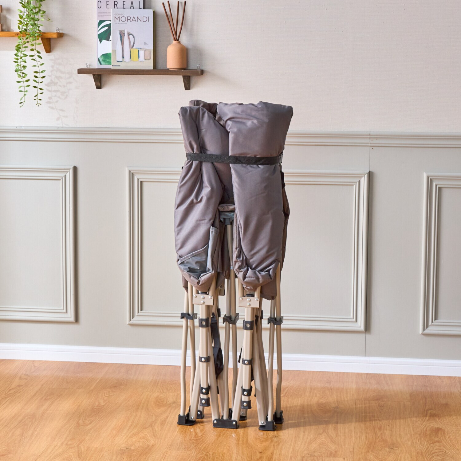 モリリン 簡単設置＆寝心地快適！ 折りたたみ式ベッド リラブルーム