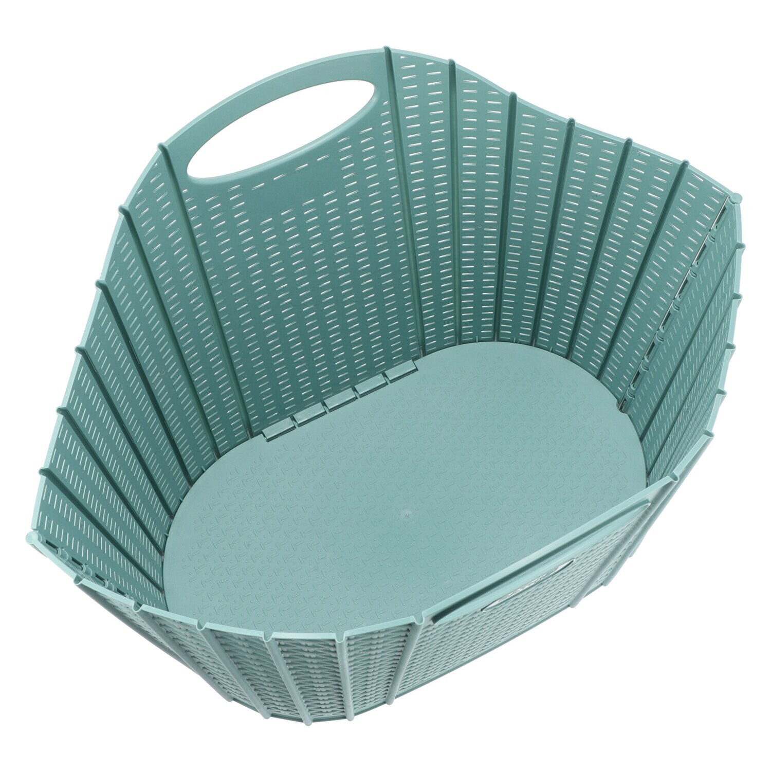 コンパクトに収納できる ハルサスタジオ 折りたためる ランドリーバスケット ２個セット