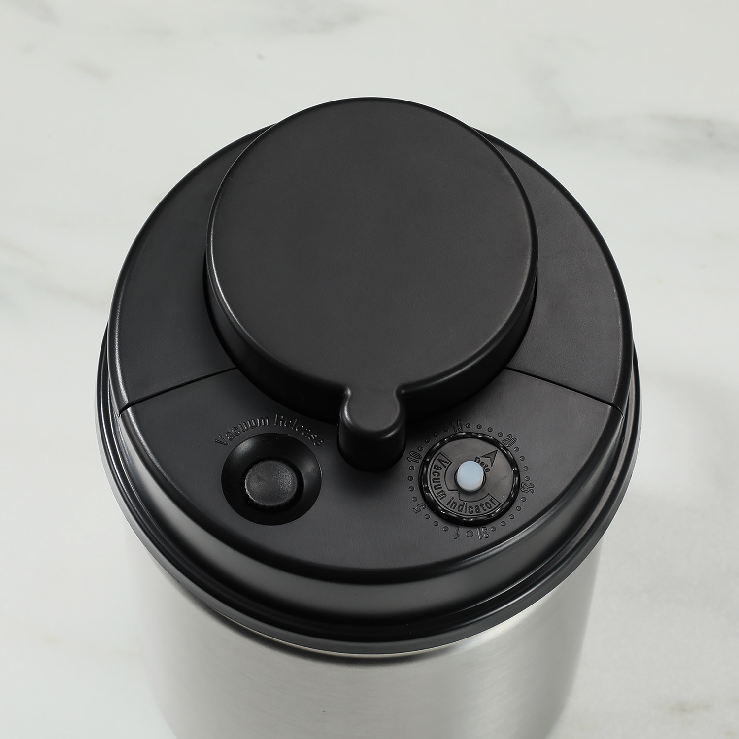 ビバライズ 嫌な臭いがもれにくい！ 一体型 真空ステンレスボックス ＜約１．６リットル＞