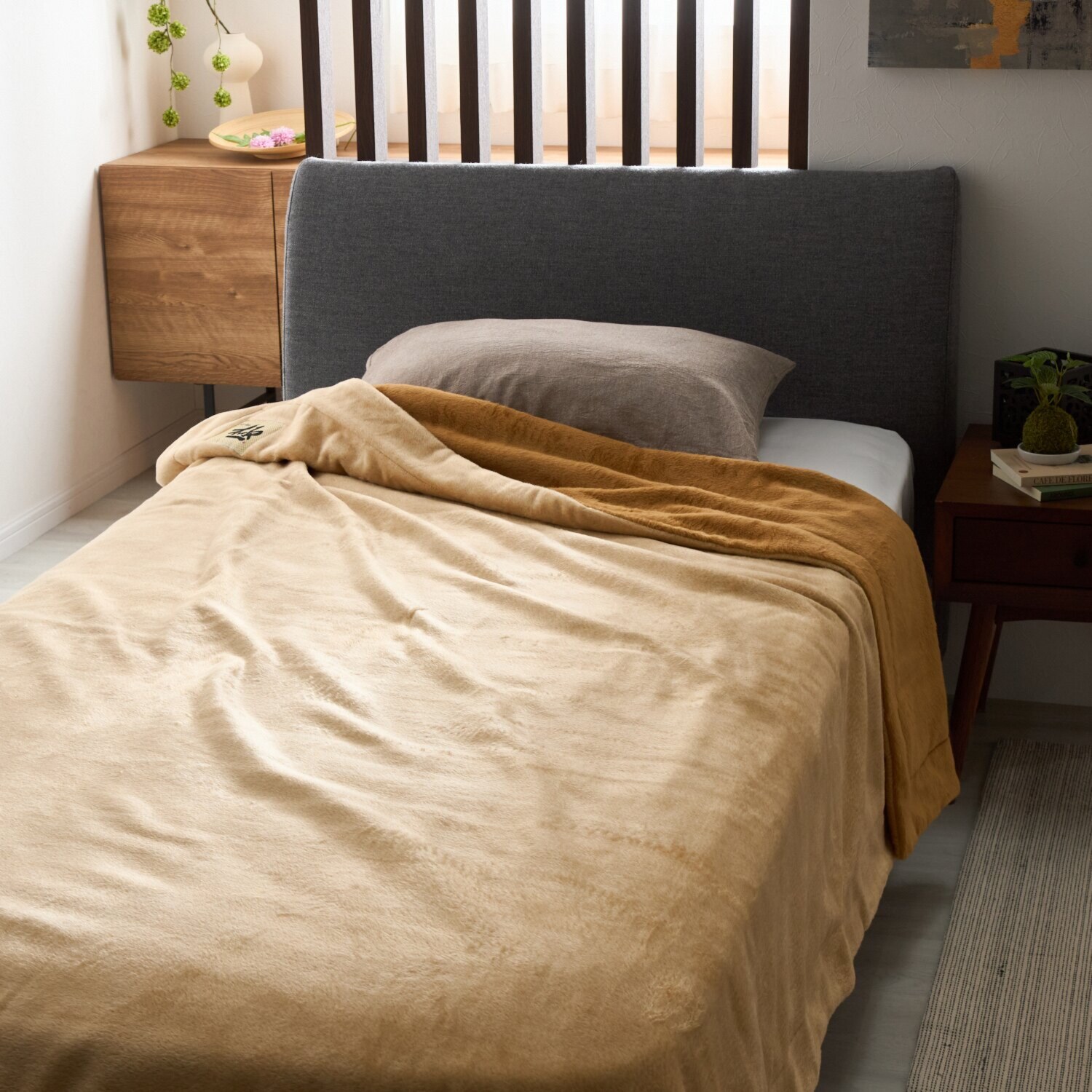 快眠博士 すべての贅を尽くした逸品 シルクオーラ“極” ２枚合わせ掛け毛布 ＜シングル＞